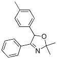 2,5-Dihydro-2,2-dimethyl-5-(4-methylphenyl)-4-phenyloxazoleStructure,51304-31-5Structure 2,5-Dihydro-2,2-dimethyl-5-(4-methylphenyl)-4-phenyloxazole Structure,51304-31-5Structure