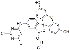 5-(4,6-Dichloro-s-triazin-2-ylamino)fluorescein-hydrochlorideStructure,51306-35-5Structure 5-(4,6-Dichloro-s-triazin-2-ylamino)fluorescein-hydrochloride Structure,51306-35-5Structure