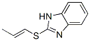 1H-benzimidazole,2-(1-propenylthio)-,(e)-(9ci)Structure,51388-95-5Structure 1H-benzimidazole,2-(1-propenylthio)-,(e)-(9ci) Structure,51388-95-5Structure
