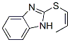 1H-benzimidazole,2-(1-propenylthio)-,(z)-(9ci)Structure,51388-96-6Structure 1H-benzimidazole,2-(1-propenylthio)-,(z)-(9ci) Structure,51388-96-6Structure