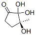 Cyclopentanone,2,2,3-trihydroxy-3-methyl-,(3s)-(9ci)Structure,514213-34-4Structure Cyclopentanone,2,2,3-trihydroxy-3-methyl-,(3s)-(9ci) Structure,514213-34-4Structure