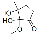 Cyclopentanone,2,3-dihydroxy-2-methoxy-3-methyl-(9ci)Structure,514213-43-5Structure Cyclopentanone,2,3-dihydroxy-2-methoxy-3-methyl-(9ci) Structure,514213-43-5Structure