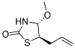 2-Thiazolidinone,4-methoxy-5-(2-propenyl)-,(4r,5r)-(9ci)Structure,515143-28-9Structure 2-Thiazolidinone,4-methoxy-5-(2-propenyl)-,(4r,5r)-(9ci) Structure,515143-28-9Structure