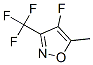 Isoxazole, 4-fluoro-5-methyl-3-(trifluoromethyl)-(9ci)Structure,515845-42-8Structure Isoxazole, 4-fluoro-5-methyl-3-(trifluoromethyl)-(9ci) Structure,515845-42-8Structure