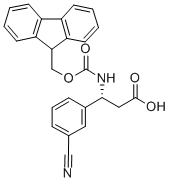 Fmoc-(r)-3-氨基-3-(3-氰基-苯基)-丙酸結(jié)構(gòu)式_517905-91-8結(jié)構(gòu)式