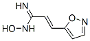 (2E)-n-hydroxy-3-(1,2-oxazol-5-yl)-2-propenimidamideStructure,51791-46-9Structure (2E)-n-hydroxy-3-(1,2-oxazol-5-yl)-2-propenimidamide Structure,51791-46-9Structure