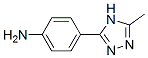 4-(5-甲基-4H-[1,2,4]噻唑)-苯胺結構式_518065-43-5結構式