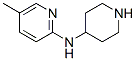 N-(5-甲基吡啶-2-基)哌啶-4-胺結(jié)構(gòu)式_518285-55-7結(jié)構(gòu)式