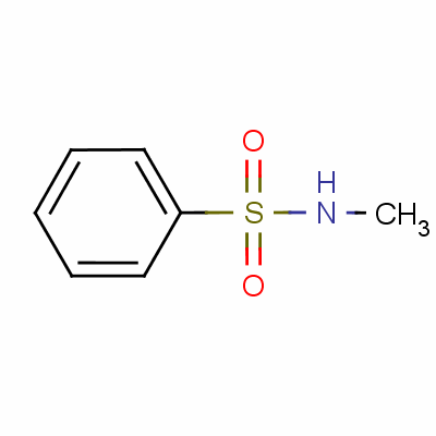 N-甲基苯磺酰胺結(jié)構(gòu)式_5183-78-8結(jié)構(gòu)式