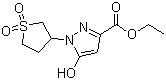 3-Ethoxycarbonyl-5-hydroxy-1-sulfolanylpyrazoleStructure,51986-04-0Structure 3-Ethoxycarbonyl-5-hydroxy-1-sulfolanylpyrazole Structure,51986-04-0Structure