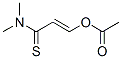 (E)-3-(acetyloxy)-n,n-dimethyl-2-propenethioamideStructure,52118-16-8Structure (E)-3-(acetyloxy)-n,n-dimethyl-2-propenethioamide Structure,52118-16-8Structure