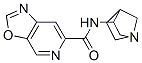 (9ci)-n-1-氮雜雙環(huán)[2.2.1]庚-3-基-噁唑并[5,4-c]吡啶-6-羧酰胺結(jié)構(gòu)式_521277-85-0結(jié)構(gòu)式