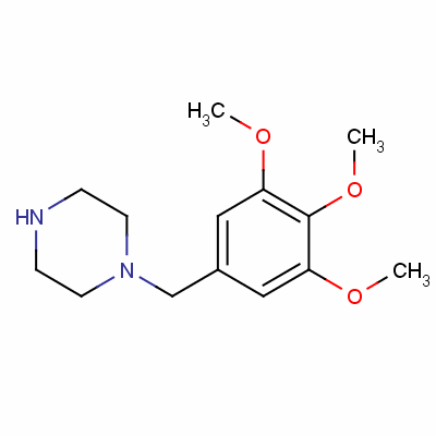 1-(3,4,5-Trimethoxy-benzyl)-piperazineStructure,52146-35-7Structure 1-(3,4,5-Trimethoxy-benzyl)-piperazine Structure,52146-35-7Structure