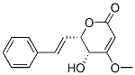 (5R,6s)-5,6-二氫-5-羥基-4-甲氧基-6-[(e)-2-苯基乙烯]-2H-吡喃-2-酮結(jié)構(gòu)式_52247-79-7結(jié)構(gòu)式