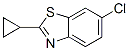 Benzothiazole,6-chloro-2-cyclopropyl-(9ci)Structure,52260-26-1Structure Benzothiazole,6-chloro-2-cyclopropyl-(9ci) Structure,52260-26-1Structure