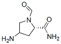 2-Pyrrolidinecarboxamide,4-amino-1-formyl-,(2s)-(9ci)Structure,522644-40-2Structure 2-Pyrrolidinecarboxamide,4-amino-1-formyl-,(2s)-(9ci) Structure,522644-40-2Structure