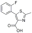 5-(2-氟-苯基)-2-甲基-噻唑-4-羧酸結(jié)構(gòu)式_522646-43-1結(jié)構(gòu)式