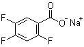 Sodium 2,4,5-trifluorobenzoateStructure,522651-48-5Structure Sodium 2,4,5-trifluorobenzoate Structure,522651-48-5Structure