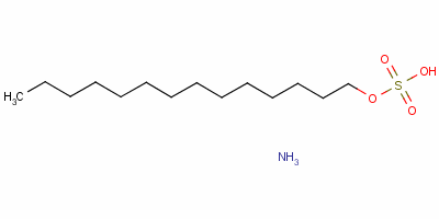 Ammonium tetradecyl sulphateStructure,52304-21-9Structure Ammonium tetradecyl sulphate Structure,52304-21-9Structure