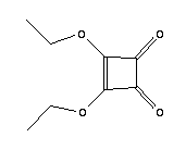 方酸二乙酯結(jié)構(gòu)式_5231-87-8結(jié)構(gòu)式