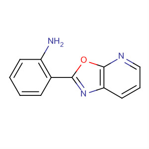 2-噁唑并[5,4-b]吡啶-2-基苯胺結構式_52334-22-2結構式