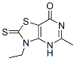 (9CI)-3-乙基-2,3-二氫-5-甲基-2-硫氧代-噻唑并[4,5-d]嘧啶-7(4H)-酮結(jié)構(gòu)式_524037-07-8結(jié)構(gòu)式