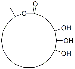 5,6,7-Trihydroxy-18-methyloxacyclooctadecan-2-oneStructure,52461-08-2Structure 5,6,7-Trihydroxy-18-methyloxacyclooctadecan-2-one Structure,52461-08-2Structure