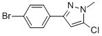 3-(4-Bromophenyl)-5-chloro-1-methyl-1h-pyrazoleStructure,524740-36-1Structure 3-(4-Bromophenyl)-5-chloro-1-methyl-1h-pyrazole Structure,524740-36-1Structure