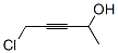 3-Pentyn-2-ol ,5-chloro-Structure,52481-72-8Structure 3-Pentyn-2-ol ,5-chloro- Structure,52481-72-8Structure