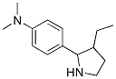 Benzenamine,4-(3-ethyl-2-pyrrolidinyl)-n,n-dimethyl-(9ci)Structure,524917-89-3Structure Benzenamine,4-(3-ethyl-2-pyrrolidinyl)-n,n-dimethyl-(9ci) Structure,524917-89-3Structure