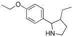 Pyrrolidine, 2-(4-ethoxyphenyl)-3-ethyl- (9ci)Structure,524918-27-2Structure Pyrrolidine, 2-(4-ethoxyphenyl)-3-ethyl- (9ci) Structure,524918-27-2Structure