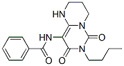 n-(7-丁基-1,3,4,6,7,8-六氫-6,8-二氧代-2H-嘧啶并[1,6-a]嘧啶-9-基)-苯甲酰胺結構式_524944-74-9結構式