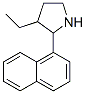 Pyrrolidine, 3-ethyl-2-(1-naphthalenyl)- (9ci)Structure,525537-17-1Structure Pyrrolidine, 3-ethyl-2-(1-naphthalenyl)- (9ci) Structure,525537-17-1Structure
