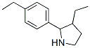 Pyrrolidine, 3-ethyl-2-(4-ethylphenyl)- (9ci)Structure,525537-54-6Structure Pyrrolidine, 3-ethyl-2-(4-ethylphenyl)- (9ci) Structure,525537-54-6Structure
