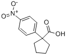 1-(4-Nitrophenyl)cyclopentane-1-carboxylicacidStructure,52648-77-8Structure 1-(4-Nitrophenyl)cyclopentane-1-carboxylicacid Structure,52648-77-8Structure