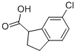6-Chloro-2,3-dihydro-1h-indene-1-carboxylic acidStructure,52651-15-7Structure 6-Chloro-2,3-dihydro-1h-indene-1-carboxylic acid Structure,52651-15-7Structure