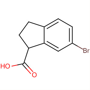 6-Bromo-2,3-dihydro-1h-indene-1-carboxylic acidStructure,52651-16-8Structure 6-Bromo-2,3-dihydro-1h-indene-1-carboxylic acid Structure,52651-16-8Structure