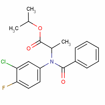 Flamprop isopropylStructure,52756-22-6Structure Flamprop isopropyl Structure,52756-22-6Structure