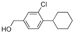 (3-Chloro-4-cyclohexylphenyl)methanolStructure,52758-47-1Structure (3-Chloro-4-cyclohexylphenyl)methanol Structure,52758-47-1Structure