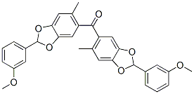 3-Methoxyphenyl (6-methyl-1,3-benzodioxol-5-yl) ketoneStructure,52806-40-3Structure 3-Methoxyphenyl (6-methyl-1,3-benzodioxol-5-yl) ketone Structure,52806-40-3Structure