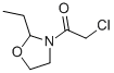 Oxazolidine,3-(chloroacetyl)-2-ethyl-(9ci)Structure,52836-77-8Structure Oxazolidine,3-(chloroacetyl)-2-ethyl-(9ci) Structure,52836-77-8Structure