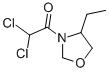 Oxazolidine,3-(dichloroacetyl)-4-ethyl-(9ci)Structure,52836-86-9Structure Oxazolidine,3-(dichloroacetyl)-4-ethyl-(9ci) Structure,52836-86-9Structure