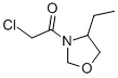 Oxazolidine,3-(chloroacetyl)-4-ethyl-(9ci)Structure,52836-94-9Structure Oxazolidine,3-(chloroacetyl)-4-ethyl-(9ci) Structure,52836-94-9Structure