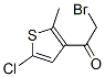 2-Bromo-1-(5-chloro-2-methyl-thiophen-3-yl)-ethanoneStructure,528604-96-8Structure 2-Bromo-1-(5-chloro-2-methyl-thiophen-3-yl)-ethanone Structure,528604-96-8Structure