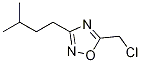 5-(Chloromethyl)-3-isopentyl-1,2,4-oxadiazoleStructure,529510-32-5Structure 5-(Chloromethyl)-3-isopentyl-1,2,4-oxadiazole Structure,529510-32-5Structure
