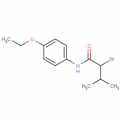 2-Bromo-n-(4-ethoxyphenyl)-3-methylbutyramideStructure,52964-39-3Structure 2-Bromo-n-(4-ethoxyphenyl)-3-methylbutyramide Structure,52964-39-3Structure