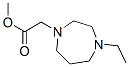 1H-1,4-diazepine-1-aceticacid,4-ethylhexahydro-,methylester(9ci)Structure,530098-49-8Structure 1H-1,4-diazepine-1-aceticacid,4-ethylhexahydro-,methylester(9ci) Structure,530098-49-8Structure