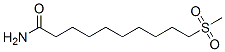 10-(Methylsulfonyl)capramideStructure,53078-91-4Structure 10-(Methylsulfonyl)capramide Structure,53078-91-4Structure
