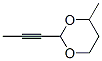 1,3-Dioxane,4-methyl-2-(1-propynyl)-(9ci)Structure,53106-43-7Structure 1,3-Dioxane,4-methyl-2-(1-propynyl)-(9ci) Structure,53106-43-7Structure