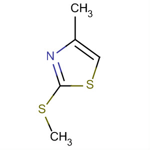 4-甲基-2-(甲基硫代)噻唑結構式_5316-67-6結構式